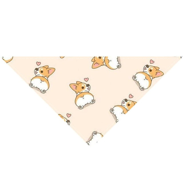 Pet Dog Bandana Collar Neckerchief