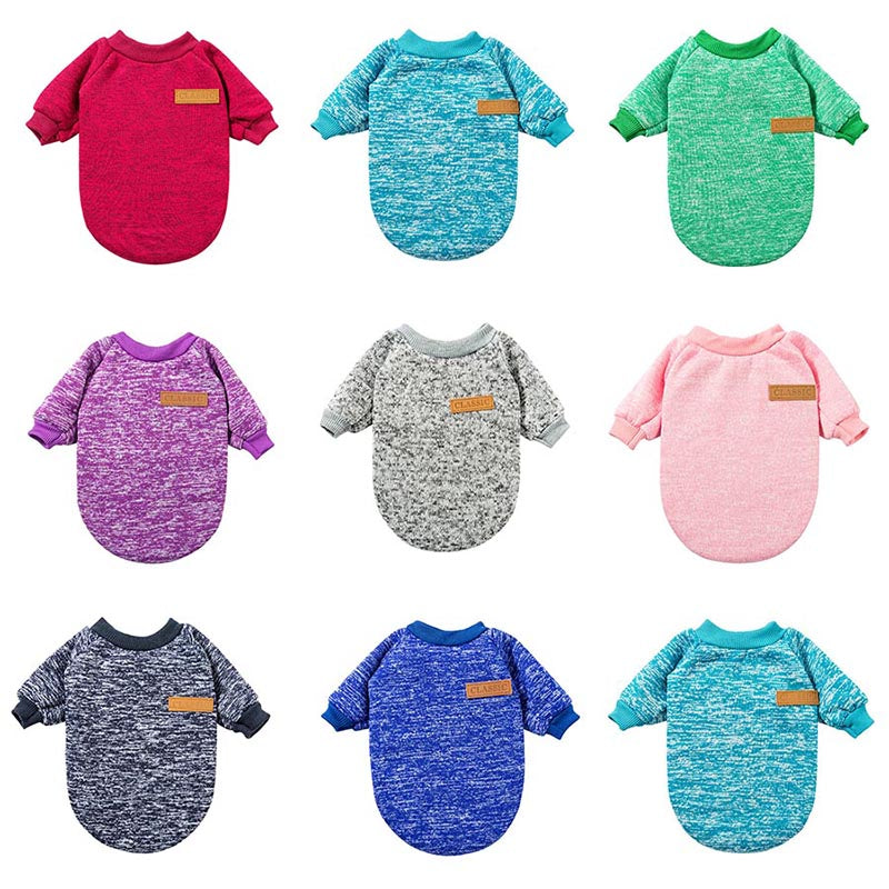Solid Pet Clothes