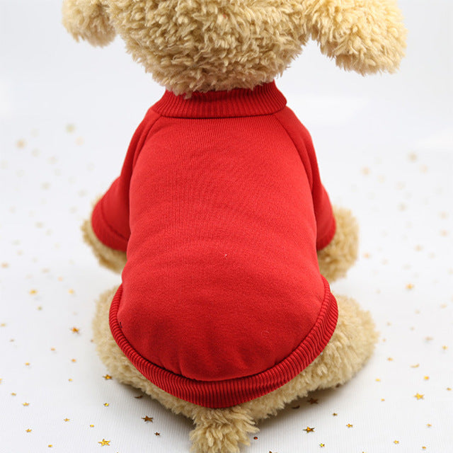 Solid Pet Clothes