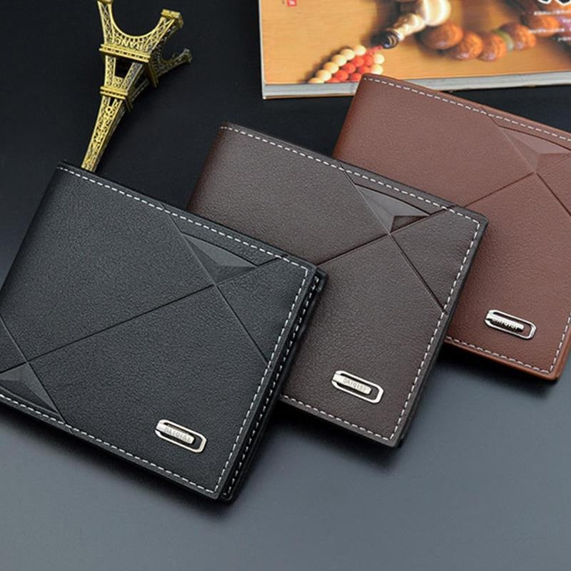 Genuine Leather Luxury Wallets Designer Men Wallets