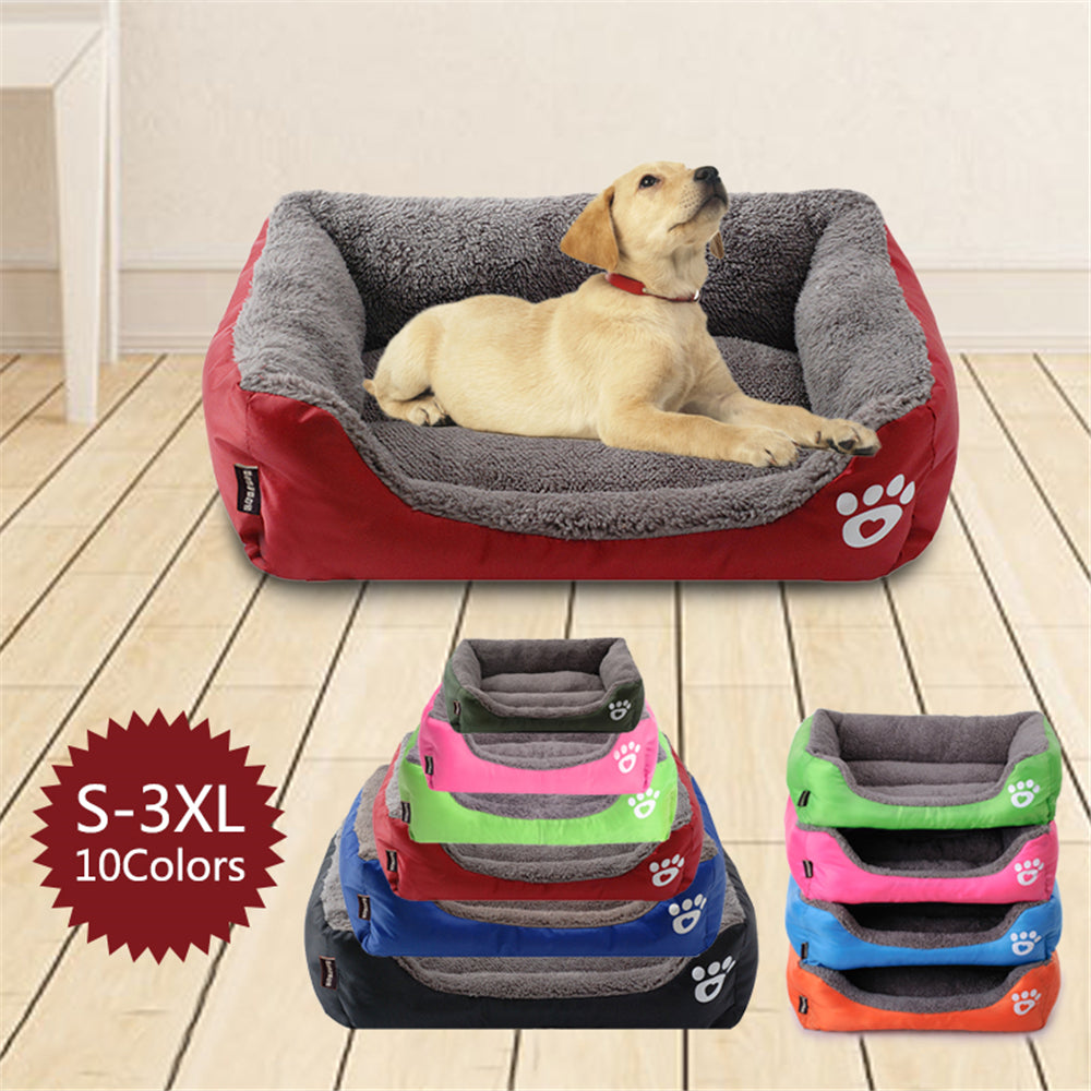 (S-3XL) Large Pet Cat Dog Bed